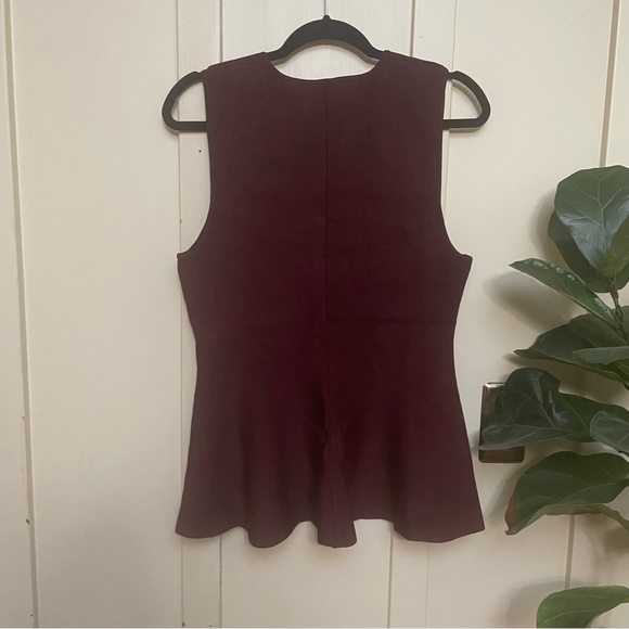 Maroon Empire Waist Tank - Picture 8 of 8